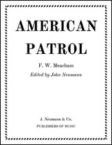 American Patrol Concert Band sheet music cover